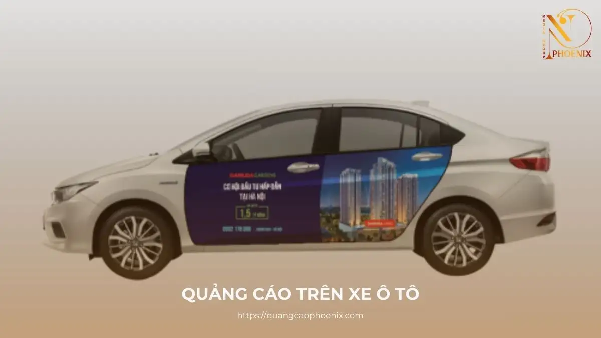 Tìm hiểu hình thức quảng cáo trên xe ô tô là gì? 4 Hình thức quảng cáo trên xe ô tô là gì?