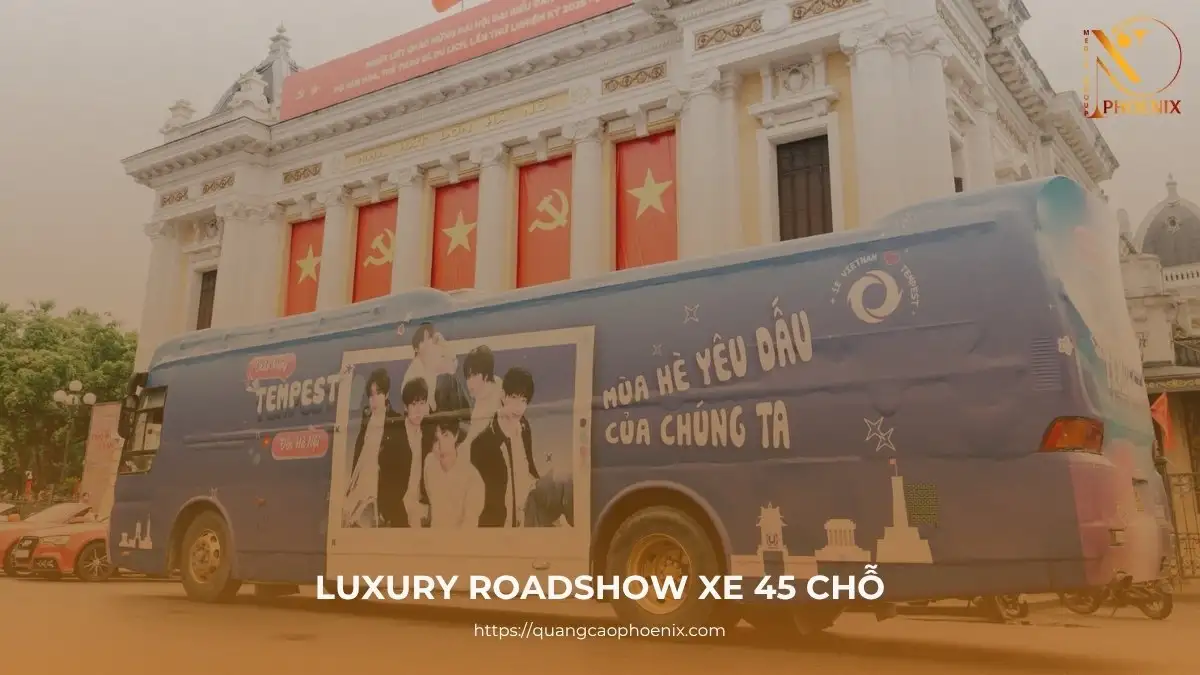 Roadshow ô tô 45 chỗ là gì? Khái niêm, quy trình chuẩn & Những lưu ý vàng