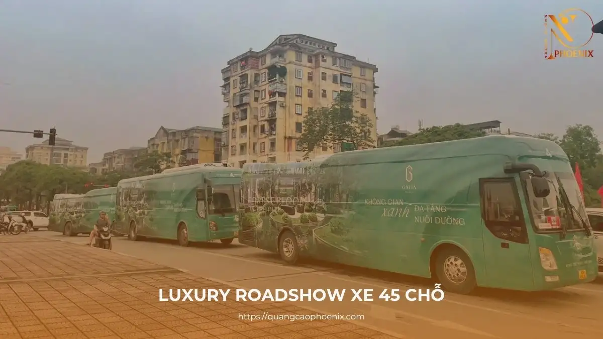 Roadshow ô tô 45 chỗ là gì? Khái niêm, quy trình chuẩn & Những lưu ý vàng