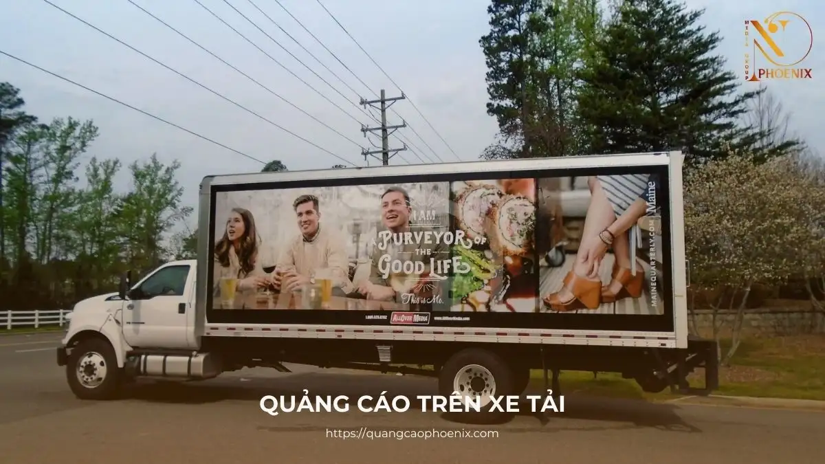 Tìm hiểu hình thức quảng cáo trên xe tải (Truck Advertising) là gì?