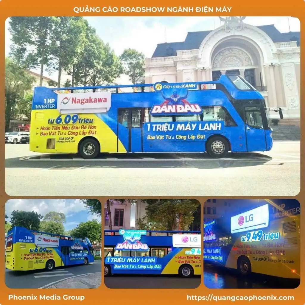 Tổ chức chạy roadshow ngành điện máy