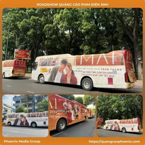 Tổ chức roadshow quảng cáo phim điện ảnh1