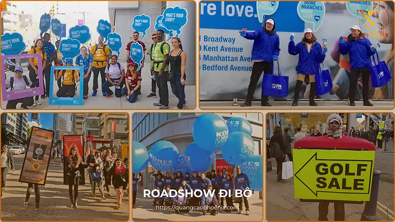 Roadshow đi bộ là gì? Giải mã Xu hướng Quảng cáo Đường phố 2025 6 Roadshow đi bộ là gì? Giải mã Xu hướng Quảng cáo Đường phố 2025