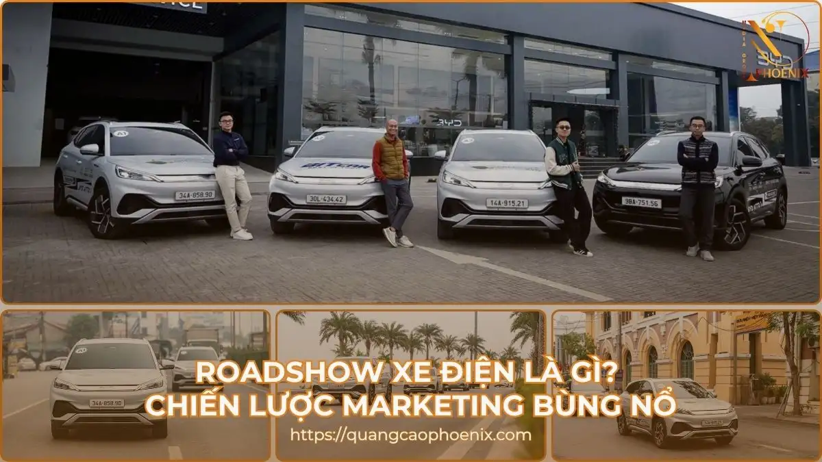 Roadshow xe điện là gì? Giải mã chiến lược Marketing bùng nổ trên đường phố