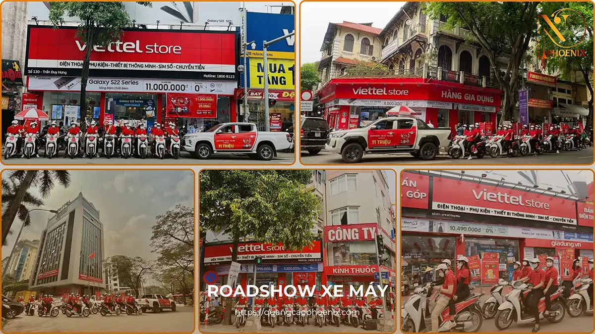 Roadshow xe máy là gì? Toàn tập về hình thức quảng cáo đột phá 4 Chạy Roadshow xe máy là gì? Ưu điểm và lưu ý khi triển khai