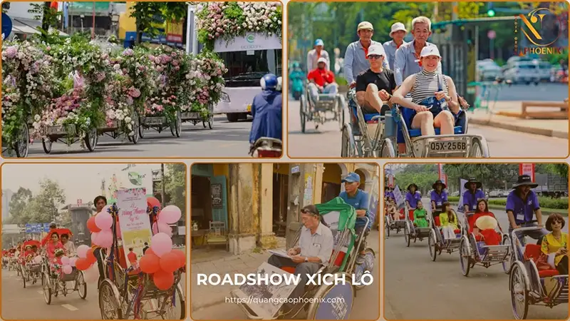 Roadshow Xích Lô Là Gì? Giải Mã Sức Hút Của Hình Thức Quảng Cáo Độc Đáo 2 Tổ chức roadshow xích lô là gì? Ưu điểm và lưu ý khi triển khai
