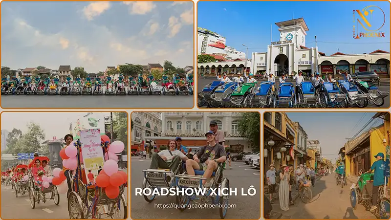 Roadshow Xích Lô Là Gì? Giải Mã Sức Hút Của Hình Thức Quảng Cáo Độc Đáo 3 Tổ chức roadshow xích lô là gì? Ưu điểm và lưu ý khi triển khai
