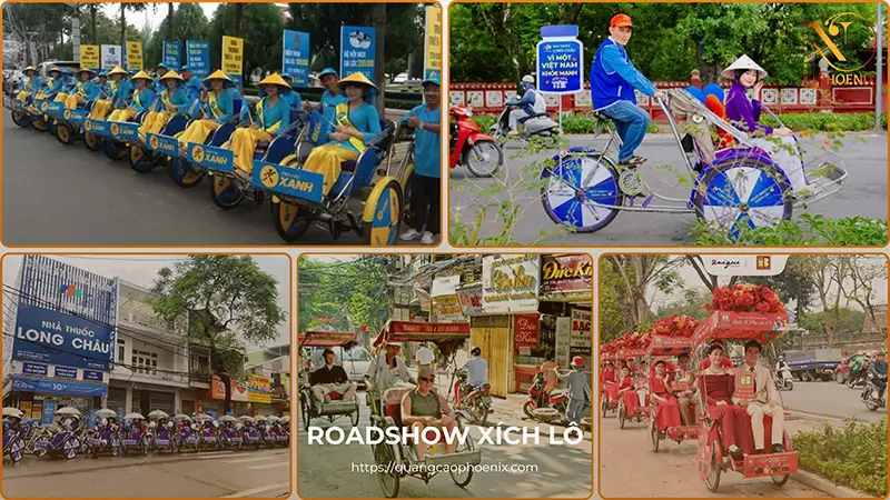 Roadshow Xích Lô Là Gì? Giải Mã Sức Hút Của Hình Thức Quảng Cáo Độc Đáo 4 Tổ chức roadshow xích lô là gì? Ưu điểm và lưu ý khi triển khai