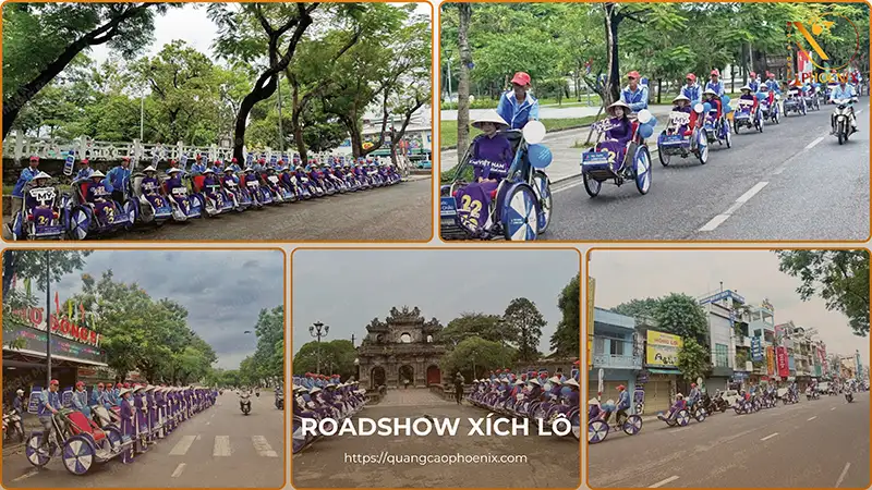 Roadshow Xích Lô Là Gì? Giải Mã Sức Hút Của Hình Thức Quảng Cáo Độc Đáo 8 Tổ chức roadshow xích lô là gì? Ưu điểm và lưu ý khi triển khai