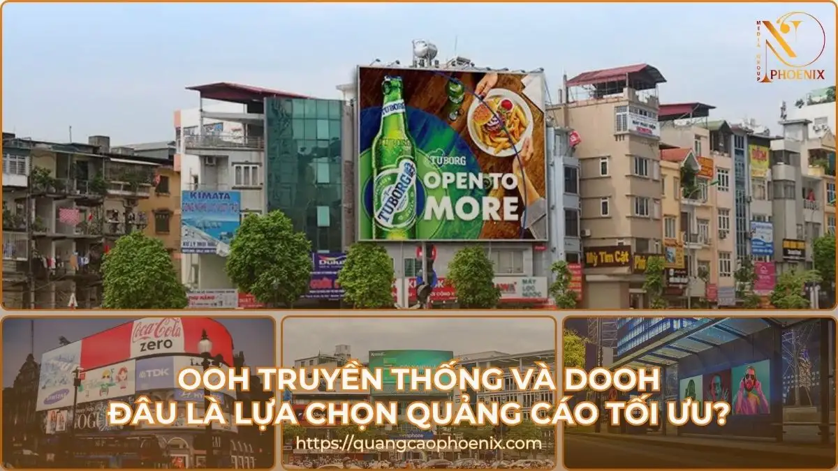 So sánh quảng cáo OOH truyền thống và DOOH: Đâu là lựa chọn tối ưu?