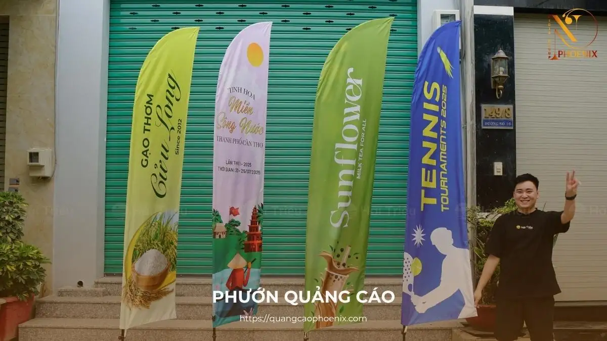 Phướn là gì? Các loại cờ phướn quảng cáo phổ biến 1 Phướn là gì? Các loại cờ phướn quảng cáo phổ biến