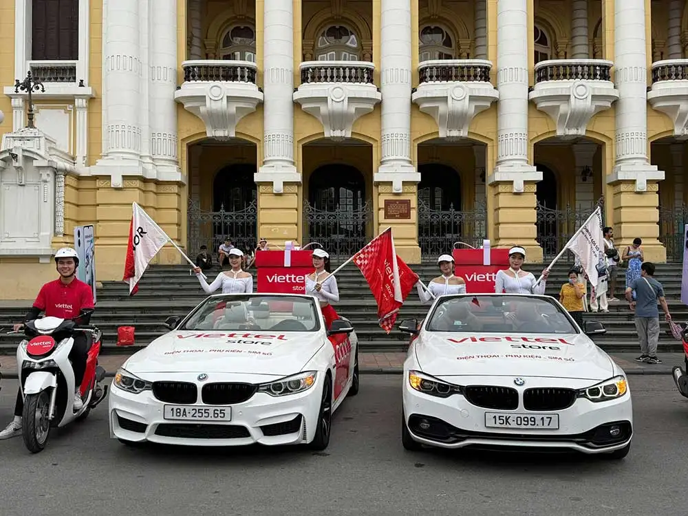 DỰ ÁN QUẢNG CÁO ROADSHOW CAO CẤP CỦA VIETTEL “PHỦ SÓNG” ẤN TƯỢNG TẠI HÀ NỘI & TP.HCM