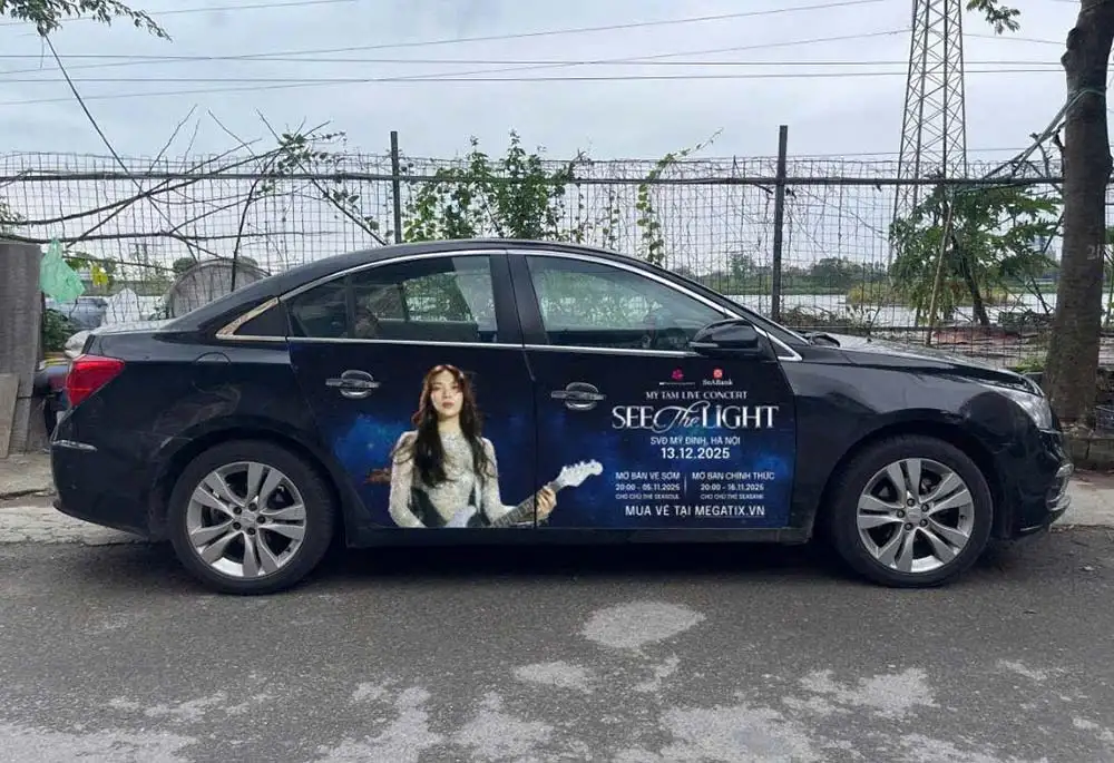 DỰ ÁN ROADSHOW BUS TOUR “THE LIGHT CITY TOUR” – CHIẾN DỊCH QUẢNG BÁ LIVE CONCERT SEE THE LIGHT ẤN TƯỢNG CỦA MỸ TÂM TẠI HÀ NỘI