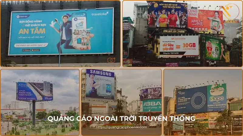 Khám phá các hình thức quảng cáo ngoài trời từ truyền thống đến kỹ thuật số