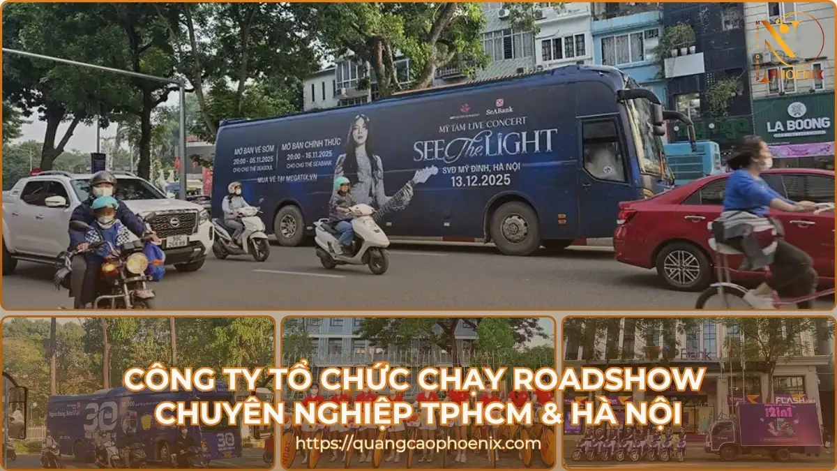5+ Công ty tổ chức roadshow chuyên nghiệp TPHCM & Hà Nội