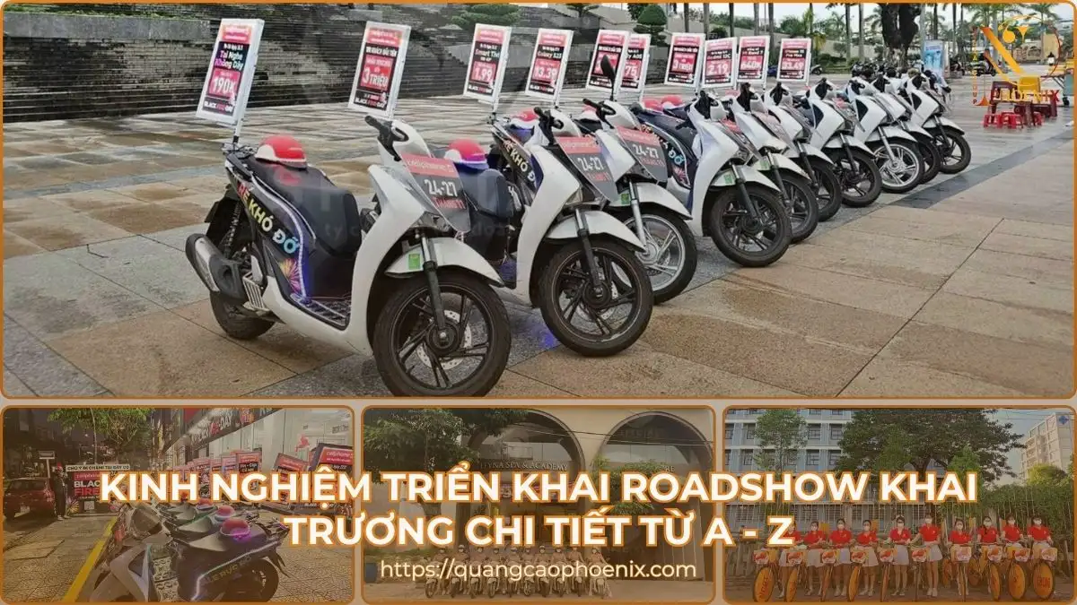 Kinh nghiệm triển khai roadshow khai trương chi tiết từ A – Z