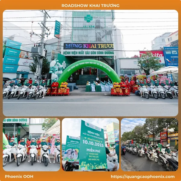 Chi phí tổ chức roadshow khai trương1