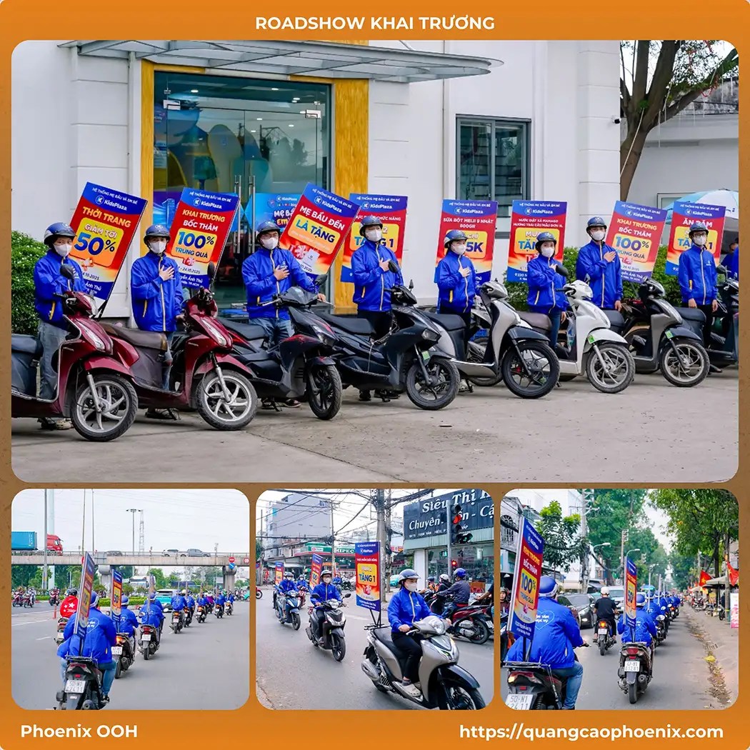 Chi phí tổ chức roadshow khai trương