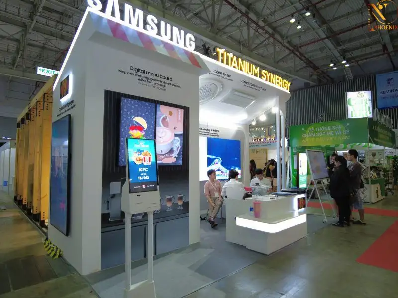Thi công booth giá rẻ tại Hà Nội