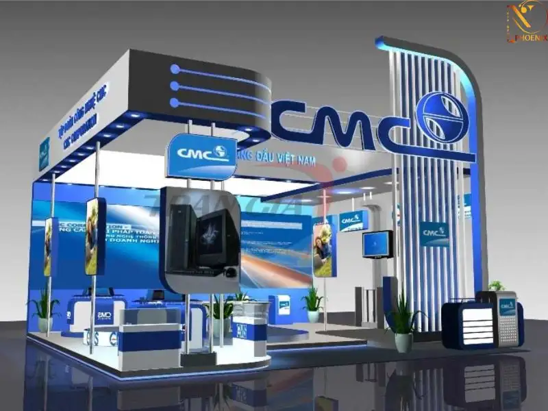 thi cong booth quang cao