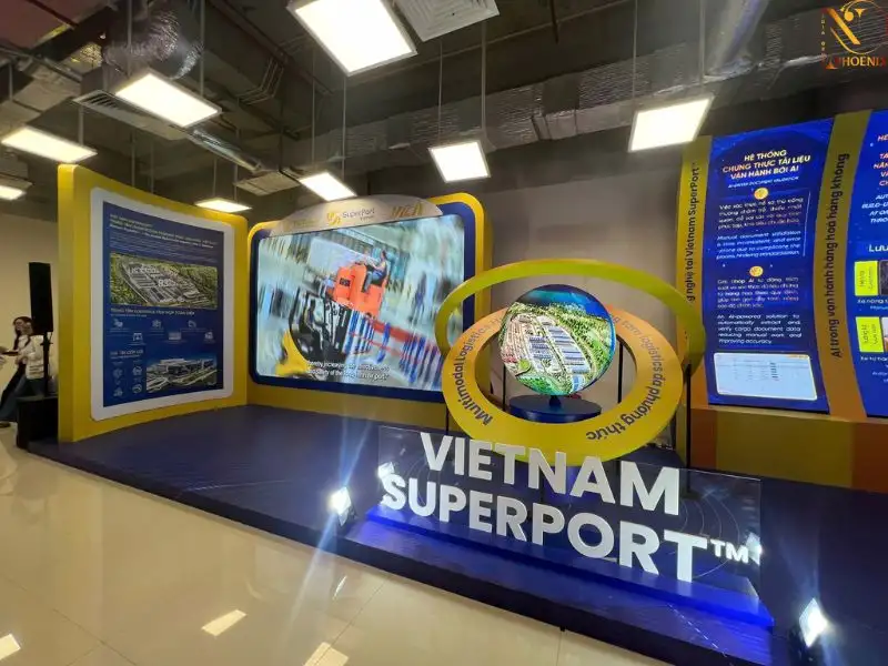 Thi công booth giá rẻ tại Hà Nội 7 Thi công booth giá rẻ tại Hà Nội