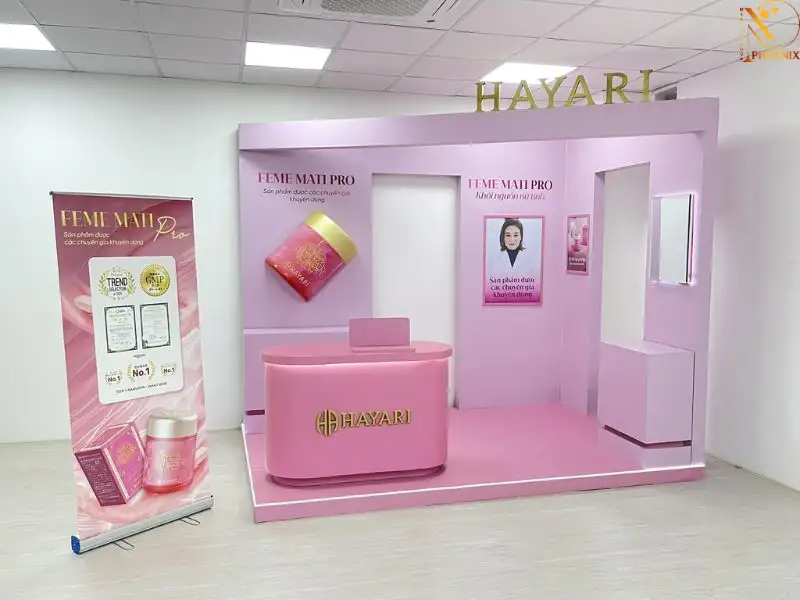 Thi công booth giá rẻ tại Hà Nội 8 Thi công booth giá rẻ tại Hà Nội