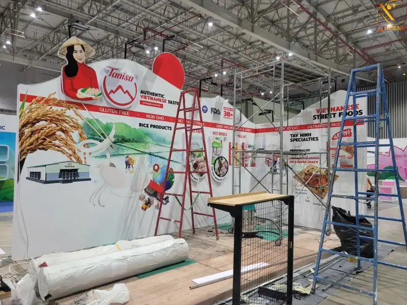 Thi công booth giá rẻ tại Hà Nội 1 Thi công booth giá rẻ tại Hà Nội