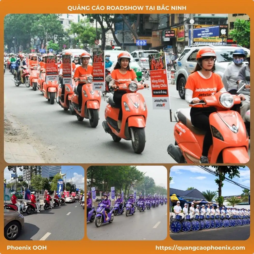 Quảng cáo roadshow tại Bắc Ninh