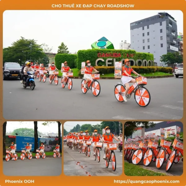 Giá thuê xe đạp chạy roadshow1