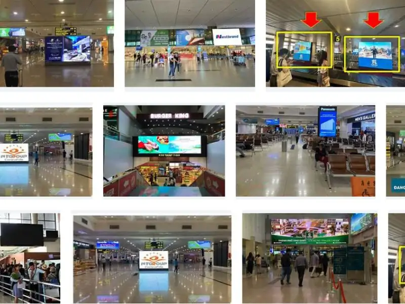 Quảng cáo màn hình LED tại sân bay Nội Bài: Nên chọn vị trí nào để tiếp cận đúng khách hàng cao cấp? 4 Quảng cáo màn hình LED tại sân bay Nội Bài: Nên chọn vị trí nào để tiếp cận đúng khách hàng cao cấp?