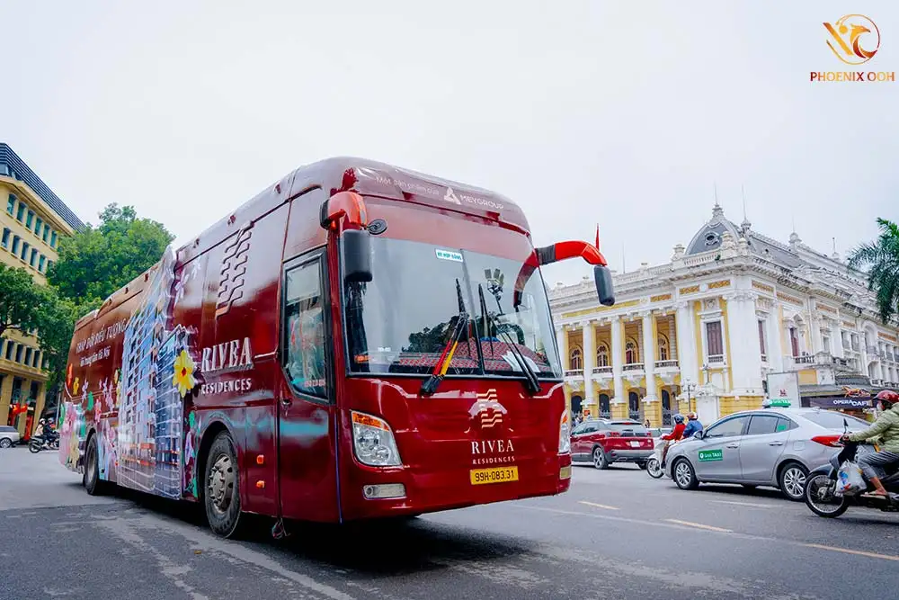 ROADSHOW XE 45 CHỖ QUẢNG BÁ DỰ RIVEA RESIDENCES DỊP 8/3 CHO TẬP ĐOÀN TÂN Á ĐẠI THÀNH