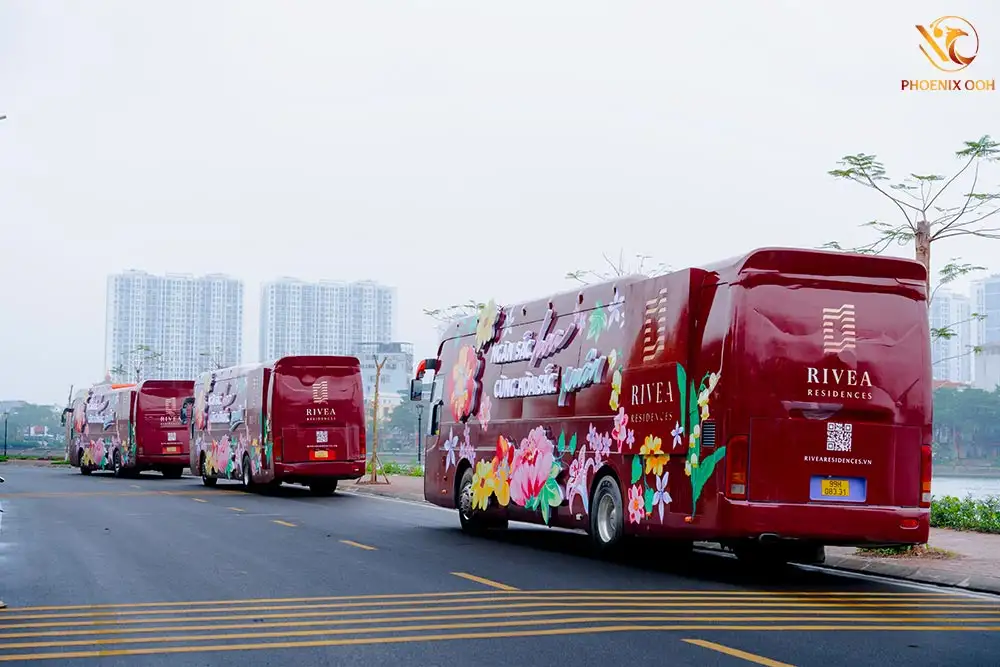 ROADSHOW XE 45 CHỖ QUẢNG BÁ DỰ RIVEA RESIDENCES DỊP 8/3 CHO TẬP ĐOÀN TÂN Á ĐẠI THÀNH