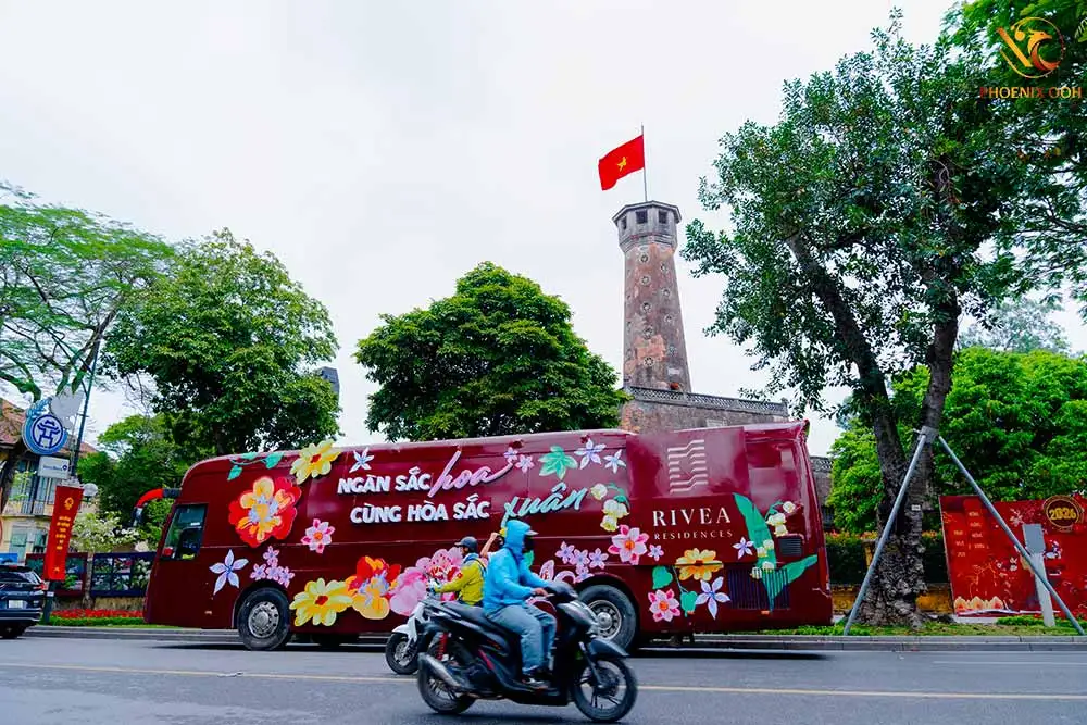 ROADSHOW XE 45 CHỖ QUẢNG BÁ DỰ RIVEA RESIDENCES DỊP 8/3 CHO TẬP ĐOÀN TÂN Á ĐẠI THÀNH