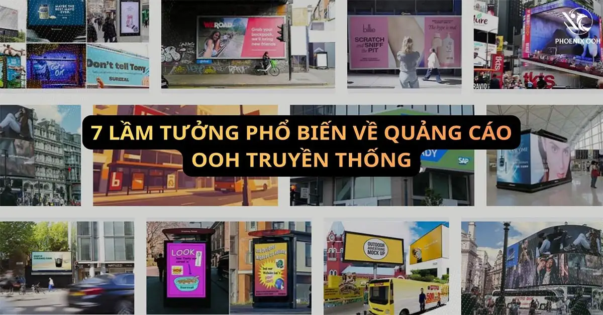 7 lầm tưởng phổ biến nhất của các Giám đốc Marketing về OOH truyền thống
