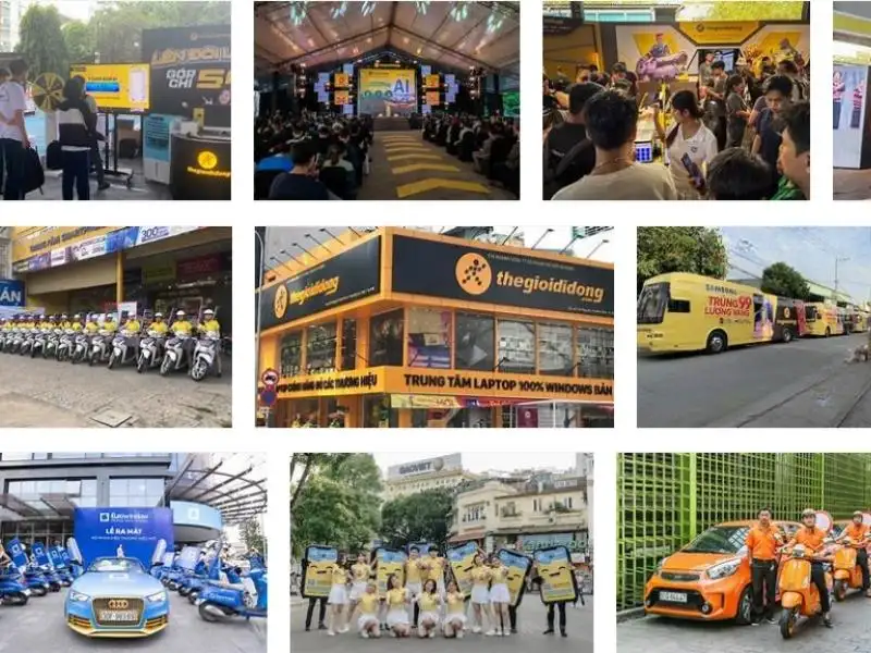 Những ngành hàng nào phù hợp nhất với Roadshow?