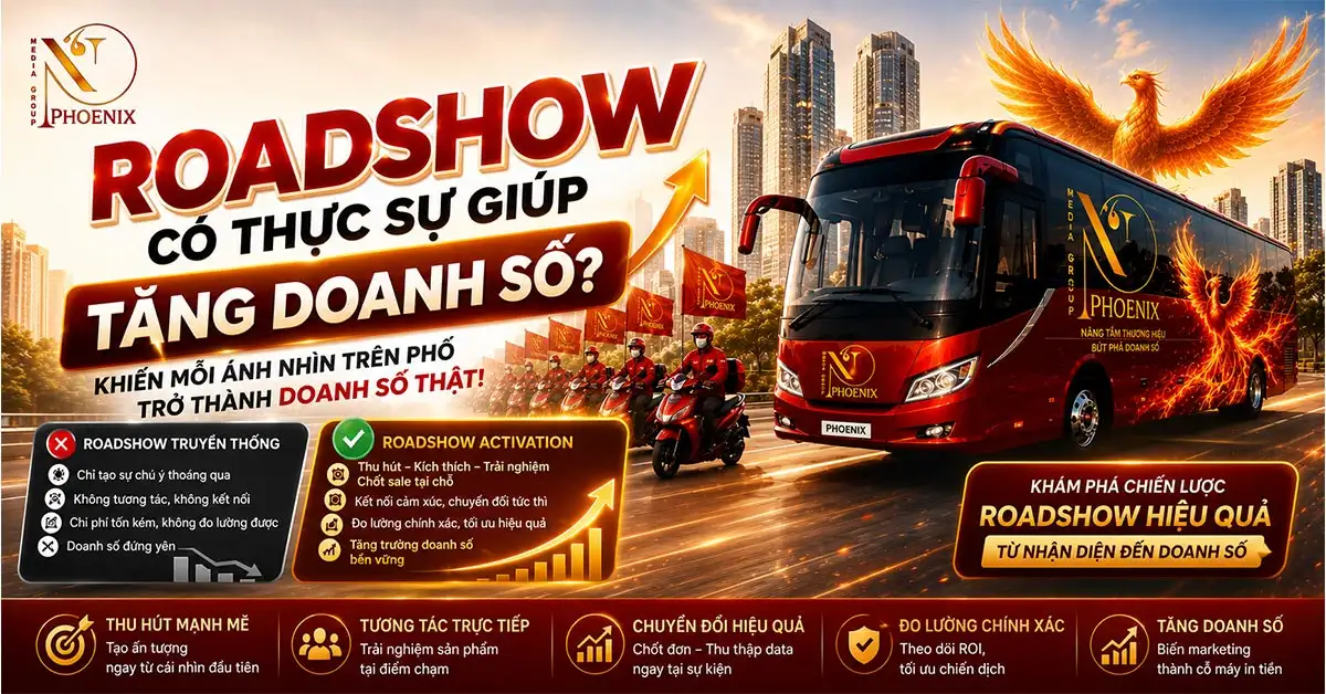 Roadshow Có Thực Sự Giúp Tăng Doanh Số? Bí Quyết Biến “Đám Đông” Thành Lợi Nhuận Khủng