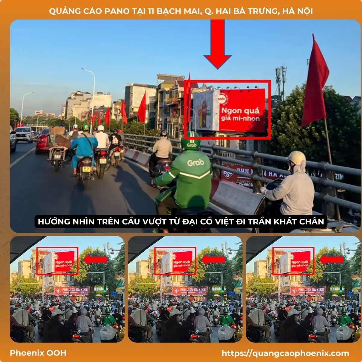 Quảng cáo Pano tại 11 Bạch Mai, Q. Hai Bà Trưng, Hà Nội