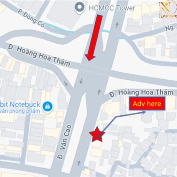 Bảng quảng cáo pano tại 17 Văn Cao, Ba Đình, Hà Nội1