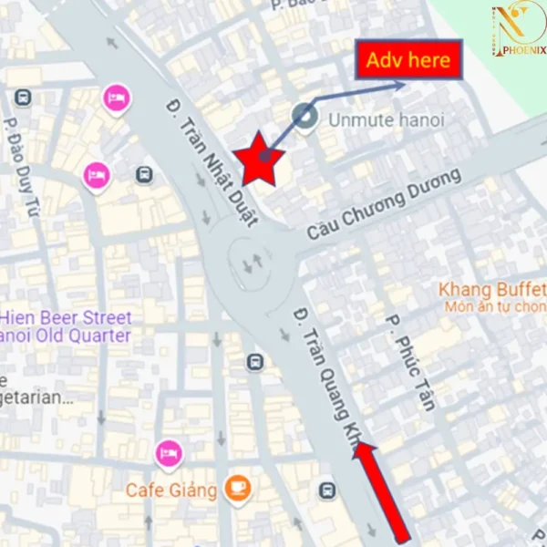 Biển quảng cáo ốp tường tại 413 Hồng Hà, Q.Hoàn Kiếm, Hà Nội1