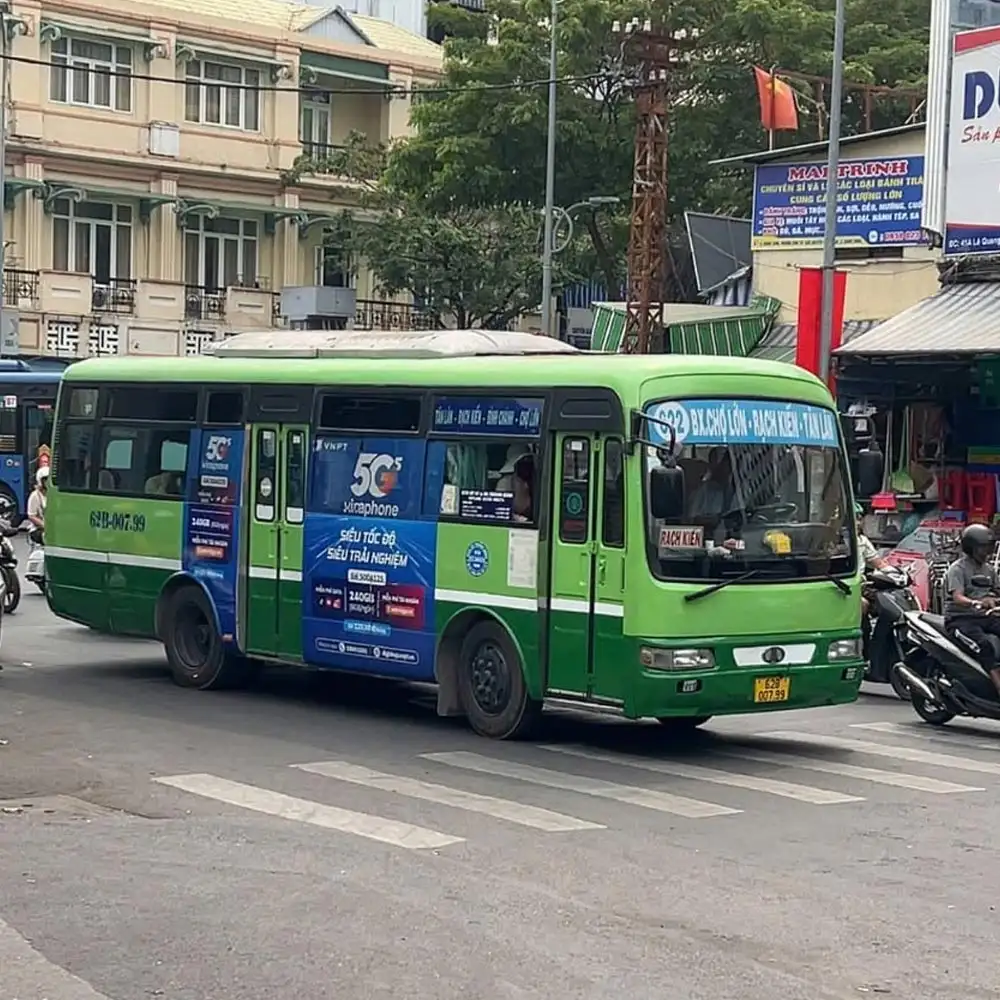Quảng cáo xe bus tại Cần Thơ