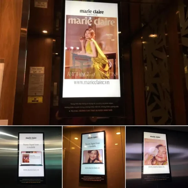 Quảng cáo LCD thang máy2