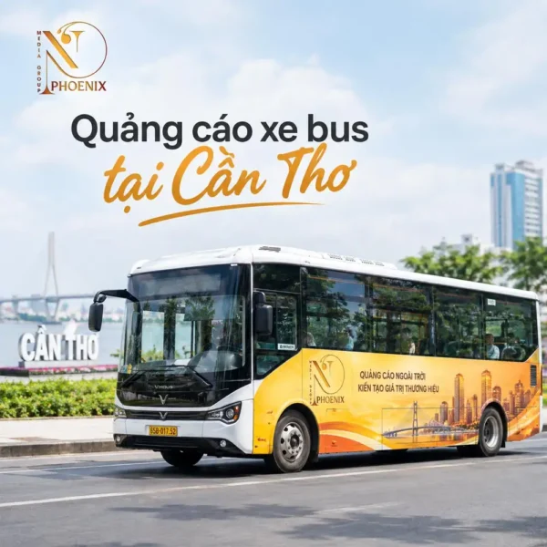 Quảng cáo xe bus tại Cần Thơ