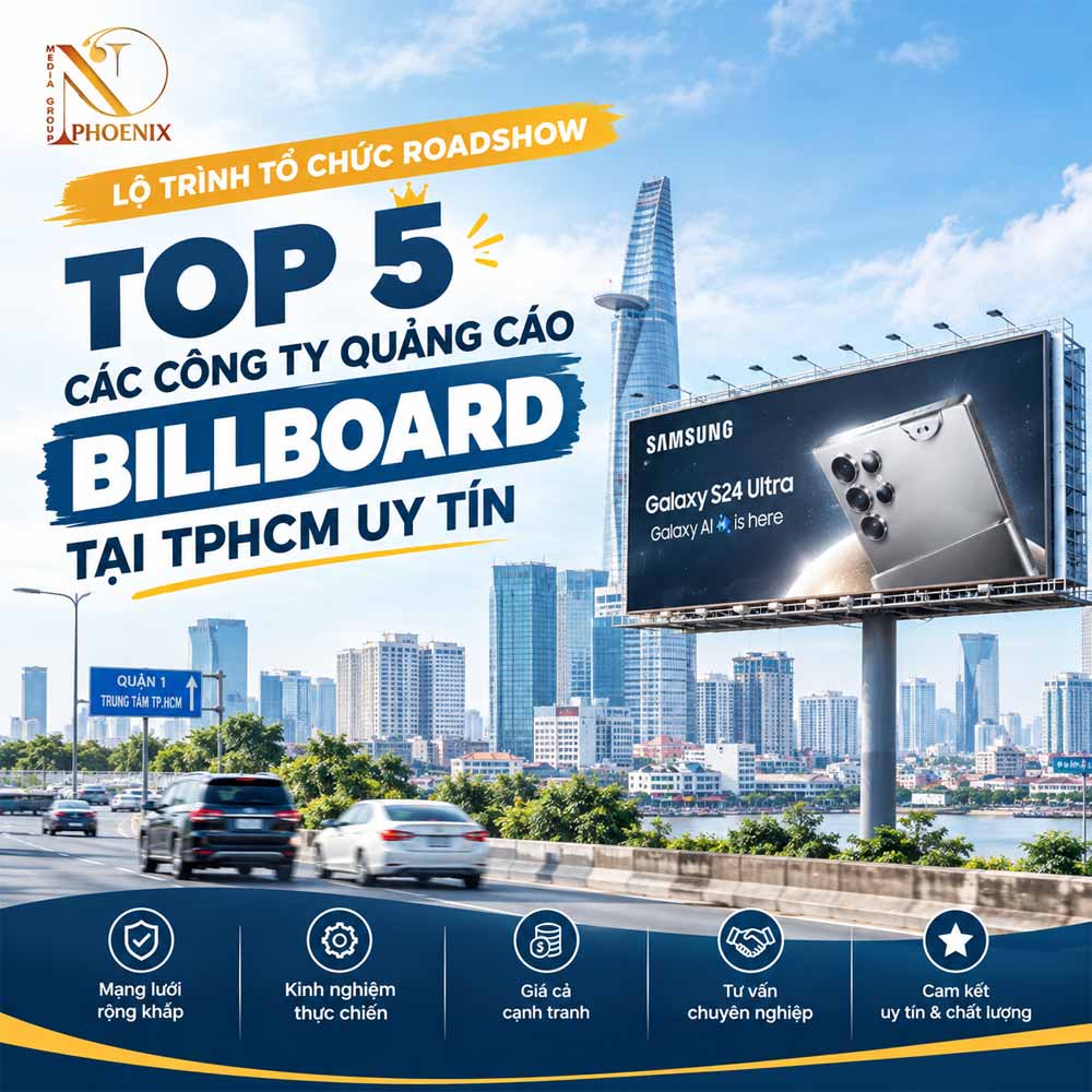 Top 5 các công ty quảng cáo billboard tại TPHCM uy tín nhất