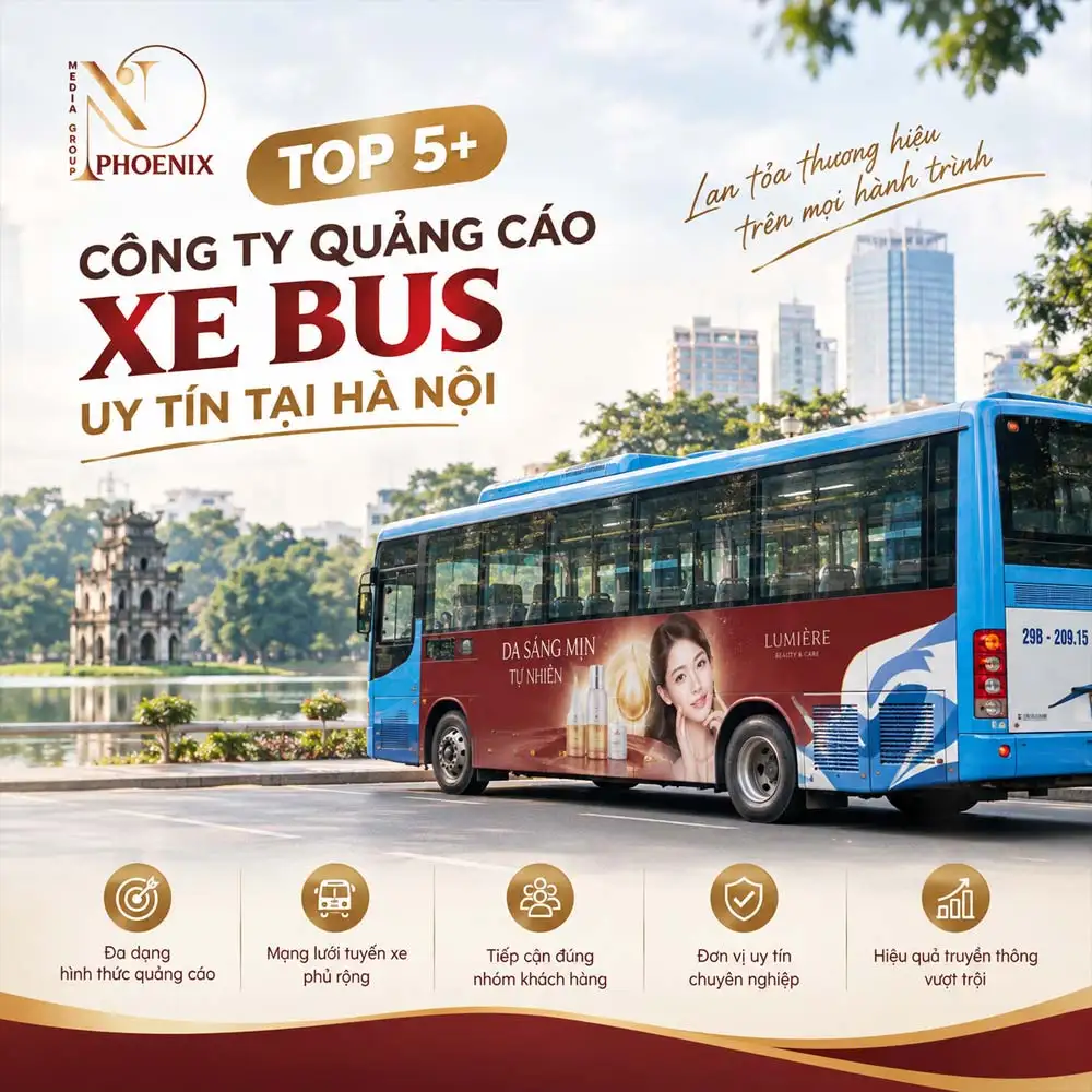 Top 5+ Công ty quảng cáo xe bus uy tín tại Hà Nội
