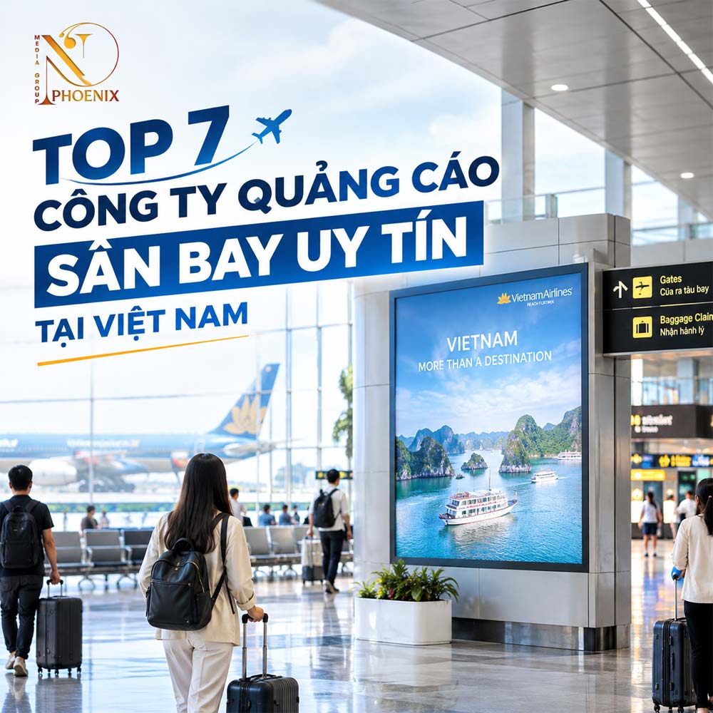 Top 7 công ty quảng cáo sân bay uy tín tại Việt Nam